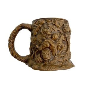 NEW Disney Animal Kingdom Tree of Life 3D Relief Sculpted Ceramic Coffee Mug